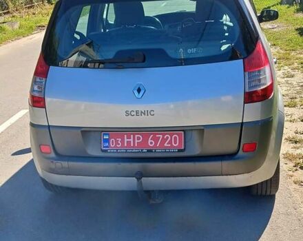 Серый Рено Сценик, объемом двигателя 1.6 л и пробегом 192 тыс. км за 5400 $, фото 4 на Automoto.ua