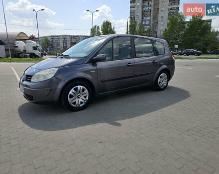 Серый Рено Сценик, объемом двигателя 1.6 л и пробегом 230 тыс. км за 5300 $, фото 3 на Automoto.ua