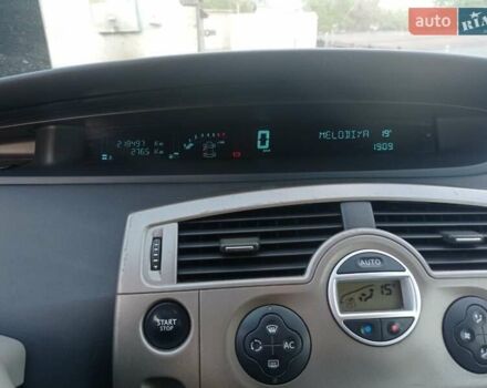 Сірий Рено Сценік, об'ємом двигуна 1.6 л та пробігом 220 тис. км за 5700 $, фото 7 на Automoto.ua