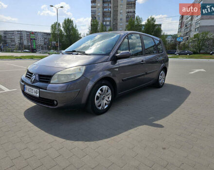 Серый Рено Сценик, объемом двигателя 1.6 л и пробегом 230 тыс. км за 5300 $, фото 1 на Automoto.ua