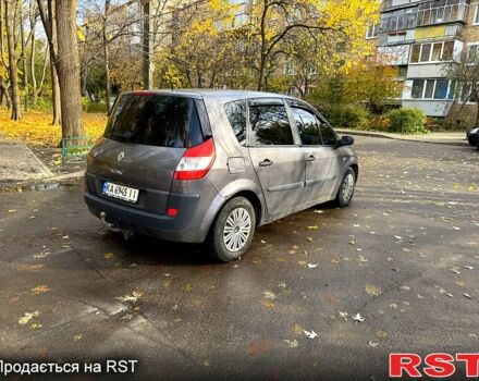 Серый Рено Сценик, объемом двигателя 1.6 л и пробегом 300 тыс. км за 4500 $, фото 3 на Automoto.ua