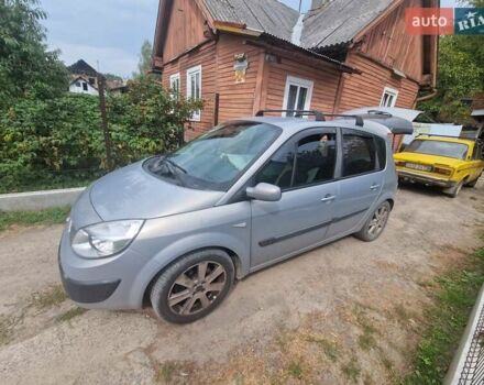 Серый Рено Сценик, объемом двигателя 1.9 л и пробегом 100 тыс. км за 3700 $, фото 3 на Automoto.ua