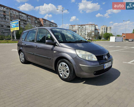 Серый Рено Сценик, объемом двигателя 1.6 л и пробегом 230 тыс. км за 5300 $, фото 5 на Automoto.ua