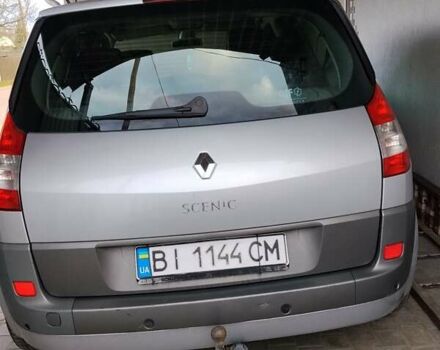 Серый Рено Сценик, объемом двигателя 2 л и пробегом 240 тыс. км за 5700 $, фото 11 на Automoto.ua