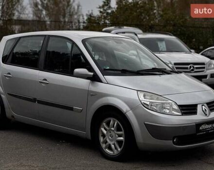 Серый Рено Сценик, объемом двигателя 2 л и пробегом 200 тыс. км за 3950 $, фото 1 на Automoto.ua