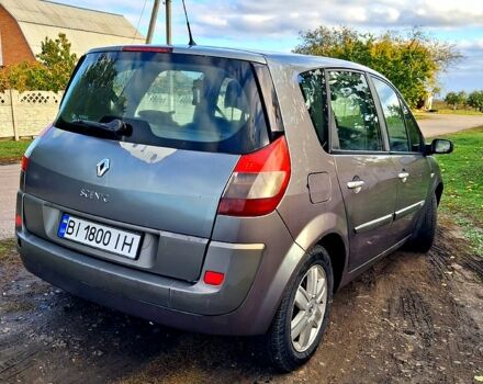 Рено Сценик 2005 в Полтаве на Automoto.ua Серый Рено Сценик, объемом двигателя 1.9 л и пробегом 335 тыс. км за 5200 $, фото 7 на Automoto.ua