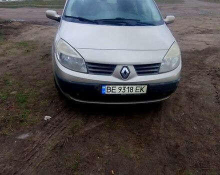 Серый Рено Сценик, объемом двигателя 1.6 л и пробегом 206 тыс. км за 4000 $, фото 1 на Automoto.ua