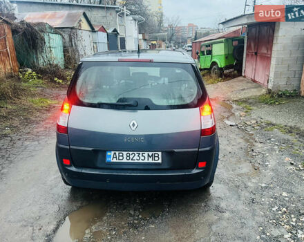 Серый Рено Сценик, объемом двигателя 1.6 л и пробегом 215 тыс. км за 5100 $, фото 5 на Automoto.ua