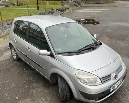 Серый Рено Сценик, объемом двигателя 1.6 л и пробегом 178 тыс. км за 5000 $, фото 14 на Automoto.ua