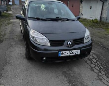 Серый Рено Сценик, объемом двигателя 1.6 л и пробегом 233 тыс. км за 5350 $, фото 7 на Automoto.ua