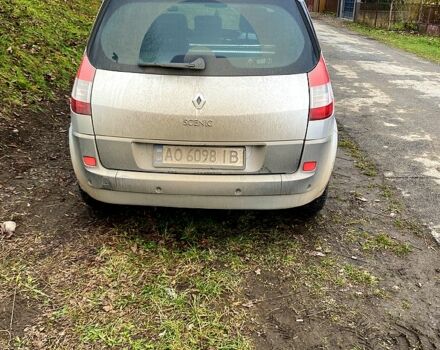 Серый Рено Сценик, объемом двигателя 1.6 л и пробегом 170 тыс. км за 5000 $, фото 1 на Automoto.ua