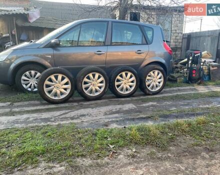 Серый Рено Сценик, объемом двигателя 1.6 л и пробегом 178 тыс. км за 5600 $, фото 16 на Automoto.ua