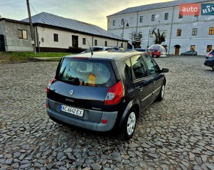 Серый Рено Сценик, объемом двигателя 1.6 л и пробегом 200 тыс. км за 4650 $, фото 5 на Automoto.ua