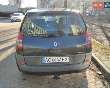 Серый Рено Сценик, объемом двигателя 1.6 л и пробегом 169 тыс. км за 4900 $, фото 11 на Automoto.ua