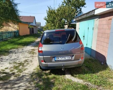 Серый Рено Сценик, объемом двигателя 1.6 л и пробегом 135 тыс. км за 5500 $, фото 9 на Automoto.ua