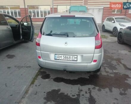 Серый Рено Сценик, объемом двигателя 1.6 л и пробегом 190 тыс. км за 5000 $, фото 1 на Automoto.ua