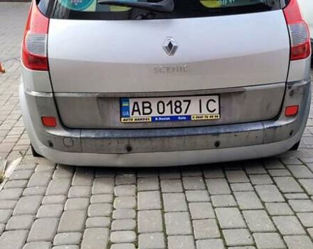 Серый Рено Сценик, объемом двигателя 1.6 л и пробегом 143 тыс. км за 5500 $, фото 2 на Automoto.ua