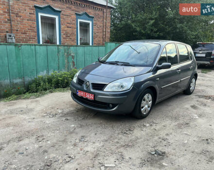Серый Рено Сценик, объемом двигателя 1.6 л и пробегом 218 тыс. км за 5800 $, фото 3 на Automoto.ua