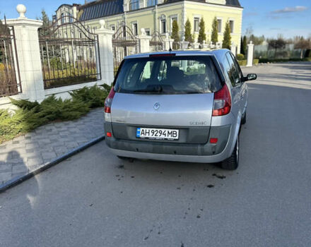 Серый Рено Сценик, объемом двигателя 1.6 л и пробегом 265 тыс. км за 4500 $, фото 7 на Automoto.ua