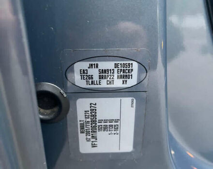 Серый Рено Сценик, объемом двигателя 1.6 л и пробегом 181 тыс. км за 5600 $, фото 31 на Automoto.ua