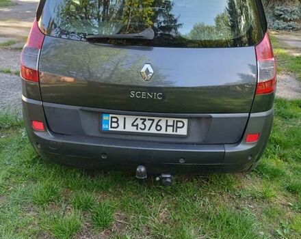 Серый Рено Сценик, объемом двигателя 1.5 л и пробегом 290 тыс. км за 5600 $, фото 7 на Automoto.ua