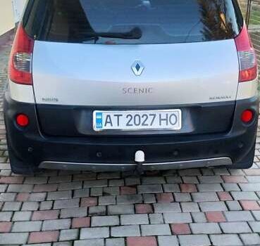 Серый Рено Сценик, объемом двигателя 1.5 л и пробегом 250 тыс. км за 6300 $, фото 1 на Automoto.ua