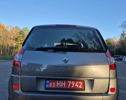 Серый Рено Сценик, объемом двигателя 1.6 л и пробегом 158 тыс. км за 5600 $, фото 4 на Automoto.ua