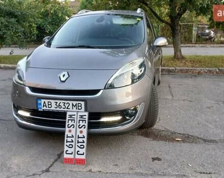 Рено Сценик 2013 в Виннице на Automoto.ua Серый Рено Сценик, объемом двигателя 1.6 л и пробегом 187 тыс. км за 8900 $, фото 30 на Automoto.ua