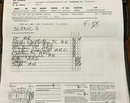 Сірий Рено Сценік, об'ємом двигуна 1.46 л та пробігом 175 тис. км за 15000 $, фото 26 на Automoto.ua