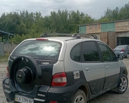 Серый Рено Сценик, объемом двигателя 2 л и пробегом 299 тыс. км за 1900 $, фото 4 на Automoto.ua