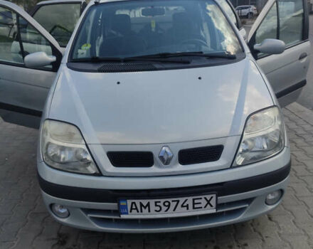 Серый Рено Сценик, объемом двигателя 1.9 л и пробегом 354 тыс. км за 2999 $, фото 1 на Automoto.ua