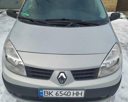 Серый Рено Сценик, объемом двигателя 1.6 л и пробегом 185 тыс. км за 3500 $, фото 1 на Automoto.ua