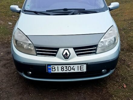 Рено Сценік 2003 у Великой Багачке на Automoto.ua Сірий Рено Сценік, об'ємом двигуна 1.9 л та пробігом 260 тис. км за 4500 $, фото 1 на Automoto.ua