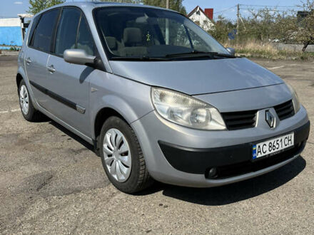 Рено Сценик 2004 в Луцке на Automoto.ua Серый Рено Сценик, объемом двигателя 1.9 л и пробегом 260 тыс. км за 4200 $, фото 1 на Automoto.ua