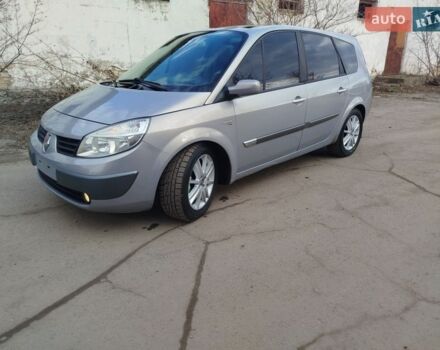 Серый Рено Сценик, объемом двигателя 2 л и пробегом 187 тыс. км за 4300 $, фото 1 на Automoto.ua