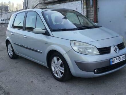 Серый Рено Сценик, объемом двигателя 1.6 л и пробегом 300 тыс. км за 4700 $, фото 1 на Automoto.ua