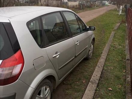 Серый Рено Сценик, объемом двигателя 1.6 л и пробегом 217 тыс. км за 3750 $, фото 1 на Automoto.ua