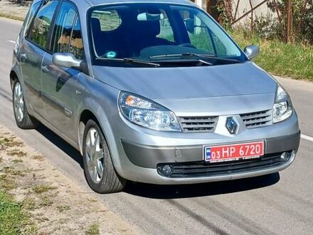 Серый Рено Сценик, объемом двигателя 1.6 л и пробегом 192 тыс. км за 5400 $, фото 1 на Automoto.ua