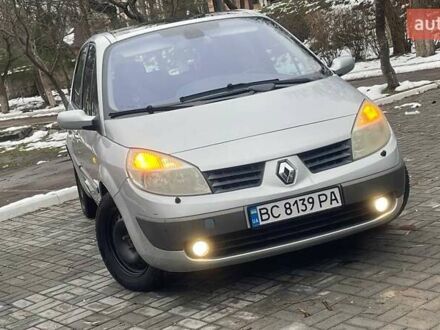 Серый Рено Сценик, объемом двигателя 2 л и пробегом 95 тыс. км за 4450 $, фото 1 на Automoto.ua