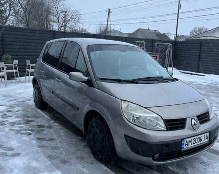 Сірий Рено Сценік, об'ємом двигуна 1.6 л та пробігом 244 тис. км за 5100 $, фото 1 на Automoto.ua