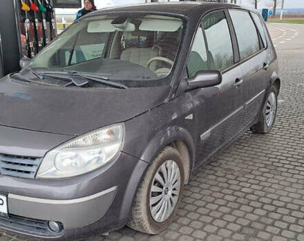 Серый Рено Сценик, объемом двигателя 1.6 л и пробегом 210 тыс. км за 4200 $, фото 1 на Automoto.ua