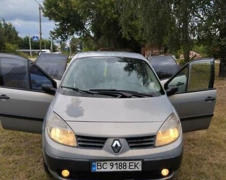 Серый Рено Сценик, объемом двигателя 1.6 л и пробегом 180 тыс. км за 3300 $, фото 1 на Automoto.ua
