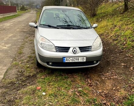 Серый Рено Сценик, объемом двигателя 1.6 л и пробегом 170 тыс. км за 5000 $, фото 1 на Automoto.ua