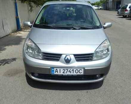 Серый Рено Сценик, объемом двигателя 1.6 л и пробегом 168 тыс. км за 5000 $, фото 1 на Automoto.ua