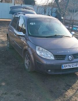 Серый Рено Сценик, объемом двигателя 1.6 л и пробегом 400 тыс. км за 3999 $, фото 1 на Automoto.ua