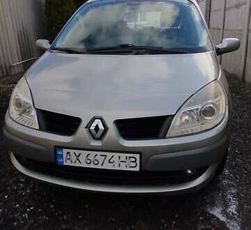 Серый Рено Сценик, объемом двигателя 1.6 л и пробегом 236 тыс. км за 5000 $, фото 1 на Automoto.ua