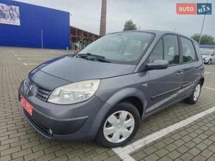 Серый Рено Сценик, объемом двигателя 1.6 л и пробегом 210 тыс. км за 4100 $, фото 1 на Automoto.ua