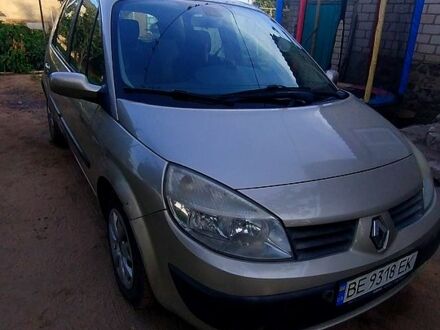 Серый Рено Сценик, объемом двигателя 1.6 л и пробегом 206 тыс. км за 4000 $, фото 1 на Automoto.ua