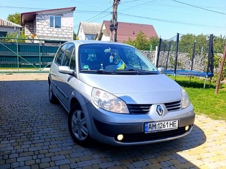 Рено Сценик 2006 в Житомире на Automoto.ua Серый Рено Сценик, объемом двигателя 1.9 л и пробегом 315 тыс. км за 4999 $, фото 1 на Automoto.ua