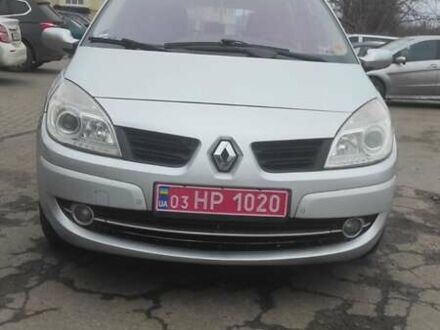Серый Рено Сценик, объемом двигателя 1.6 л и пробегом 180 тыс. км за 5850 $, фото 1 на Automoto.ua